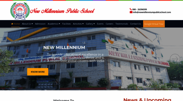 newmillenniumpublicschool.com