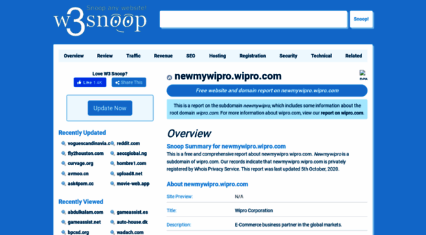 newmywipro.wipro.com.w3snoop.com