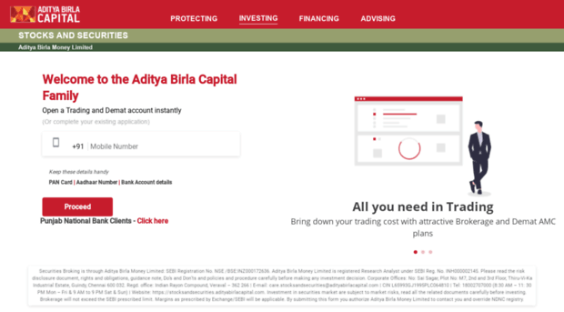 newonlineaccount.adityabirlamoney.com