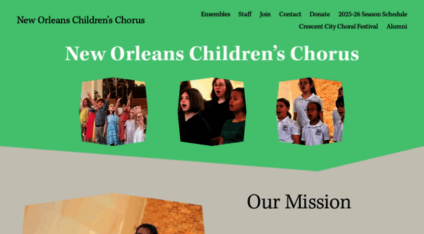 neworleanschildrenschorus.org