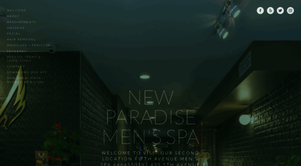 newparadisemenspa.com