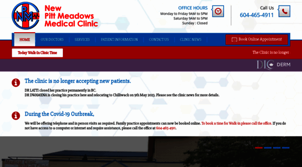 newpittmeadowsmedicalclinic.ca