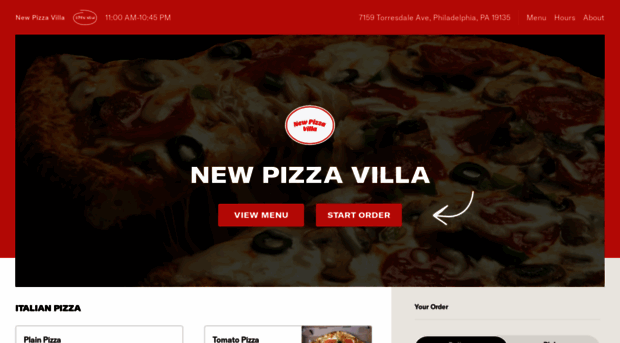 newpizzavilla.com