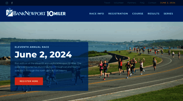 newport10miler.com