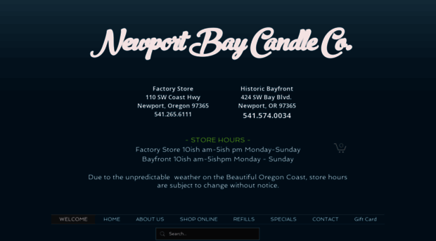 newportbaycandle.com