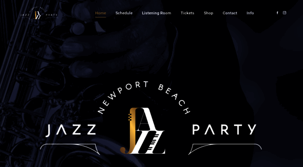 newportbeachjazzparty.com