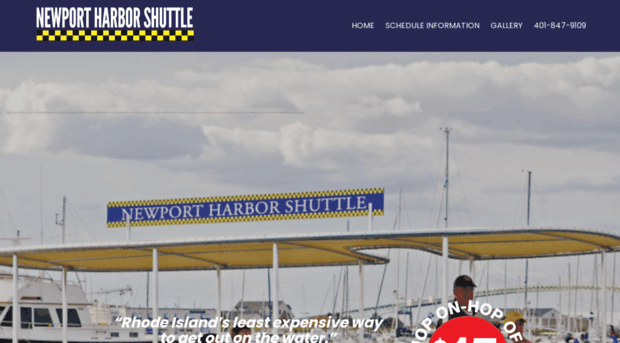 newportharborshuttle.com