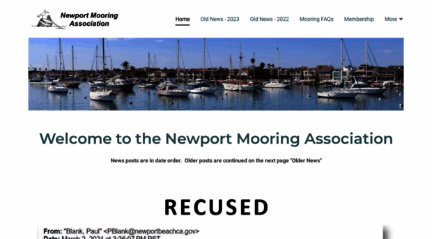 newportmooringassociation.org