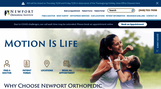 newportortho.com