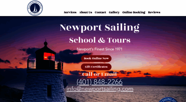 newportsailing.com