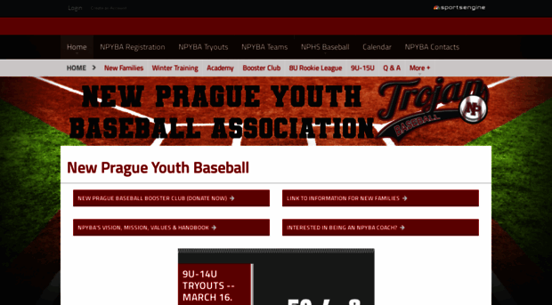 newpraguetrojanbaseball.com