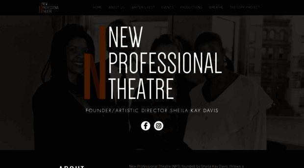 newprofessionaltheatre.org