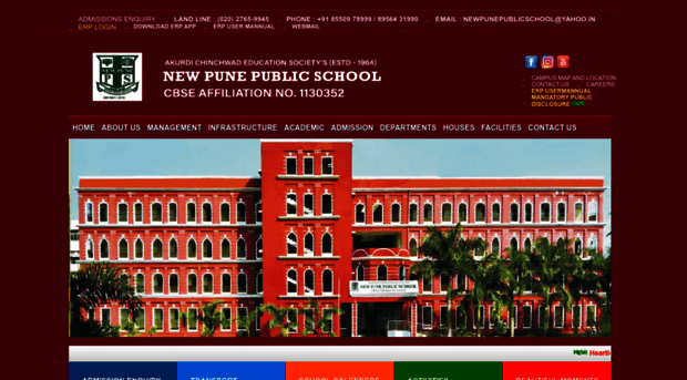 newpunepublicschool.com