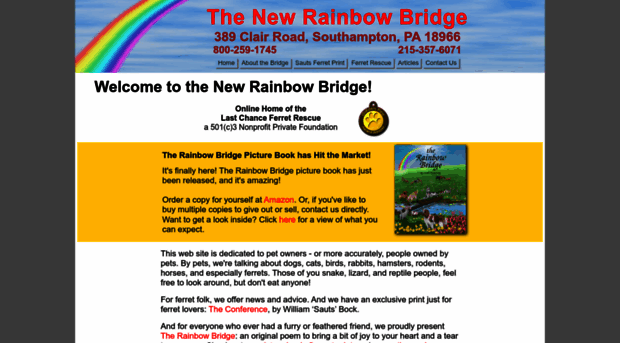 newrainbowbridge.com