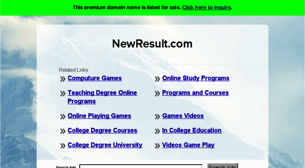 newresult.com