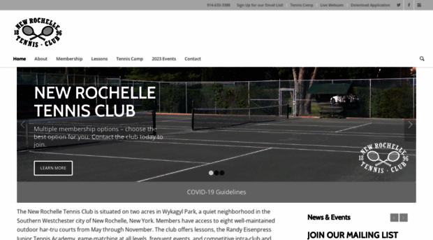 newrochelletennisclub.com