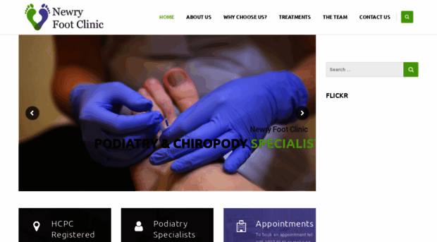 newryfootclinic.co.uk