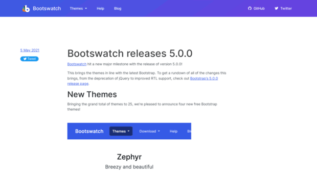 news.bootswatch.com