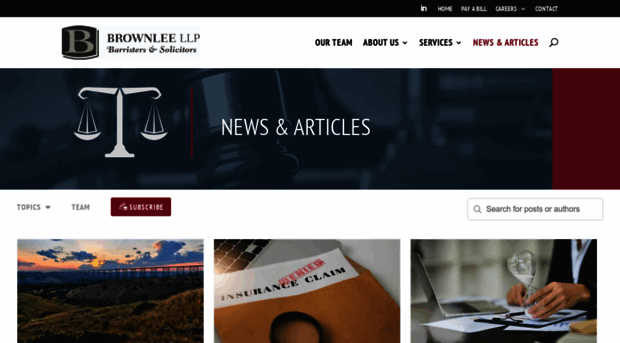 news.brownleelaw.com