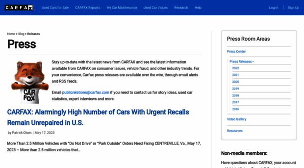 news.carfax.com