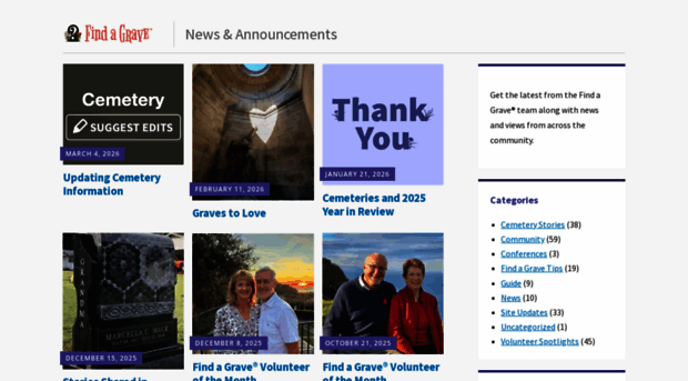 news.findagrave.com