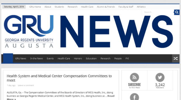 news.gru.edu