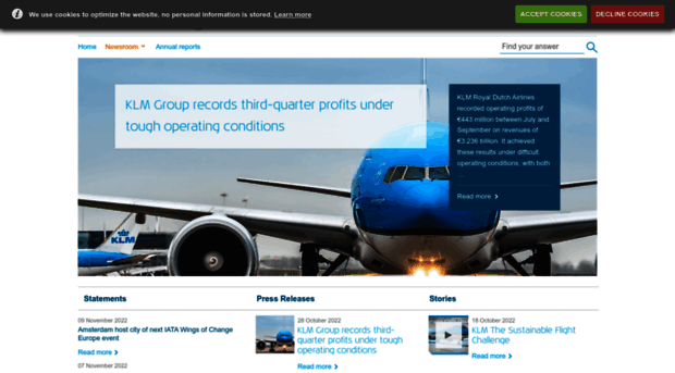 news.klm.com