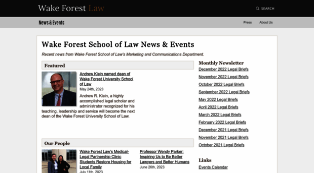 news.law.wfu.edu