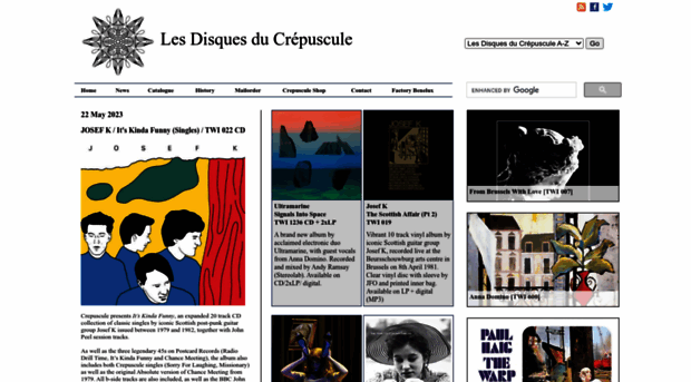 news.lesdisquesducrepuscule.com