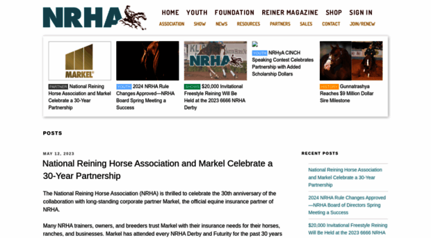 news.nrha.com