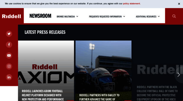 news.riddell.com