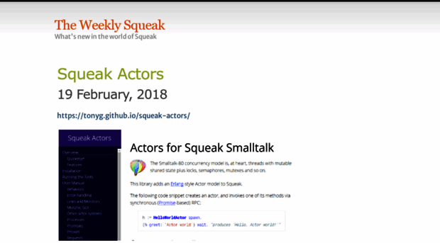 news.squeak.org