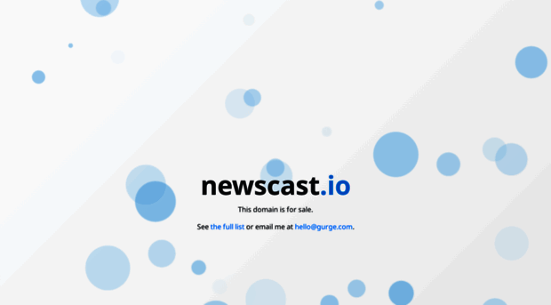 newscast.io