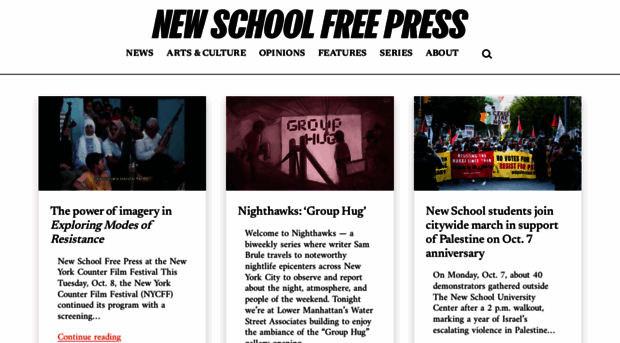 newschoolfreepress.com