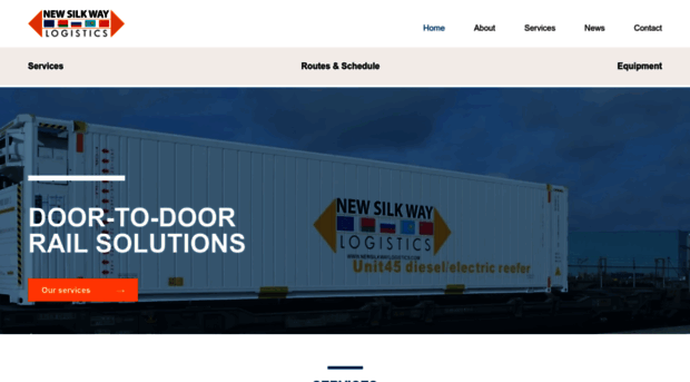 newsilkwaylogistics.com