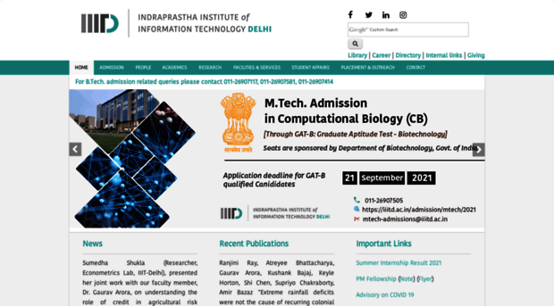 newsite.iiitd.ac.in