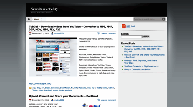 newsiteseveryday.wordpress.com