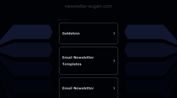 newsletter-eugen.com
