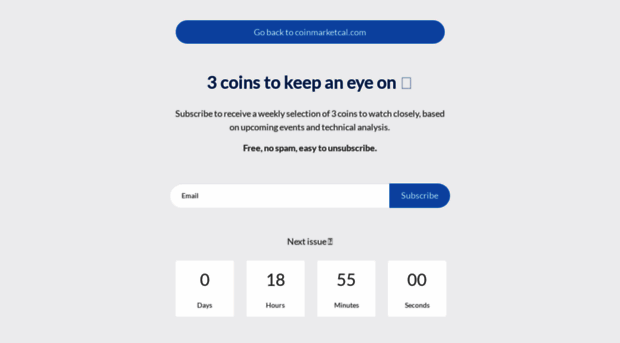 newsletter.coinmarketcal.com