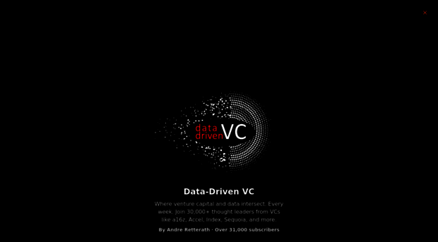 newsletter.datadrivenvc.io