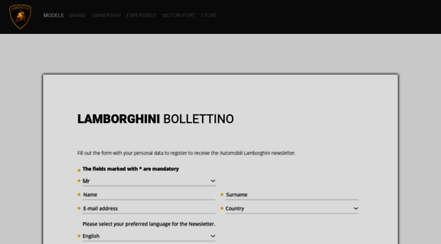 newsletter.lamborghini.com