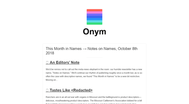 newsletter.onym.co