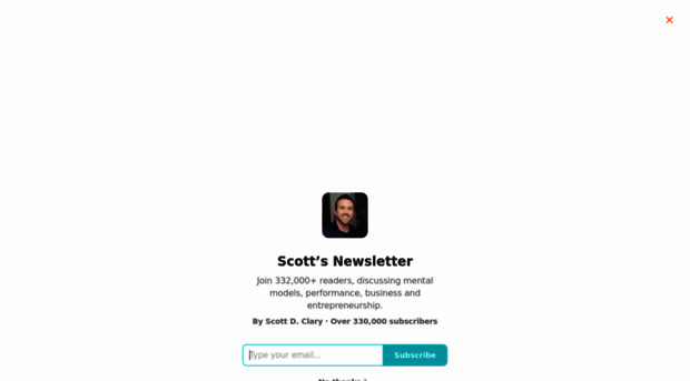 newsletter.scottdclary.com