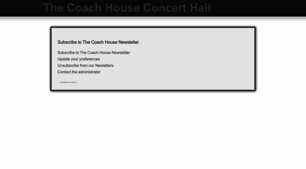 newsletter.thecoachhouse.com