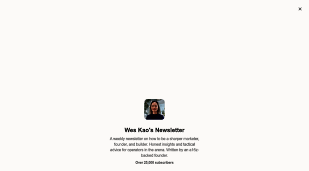 newsletter.weskao.com