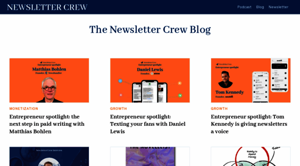 newslettercrew.com