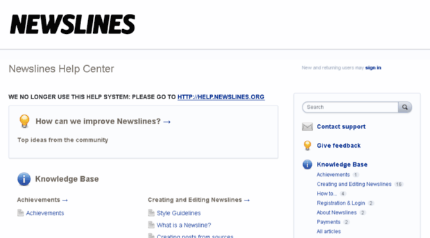 newslines.uservoice.com