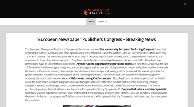 newspaper-congress.eu