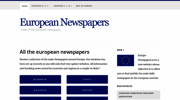 newspapers-europe.eu