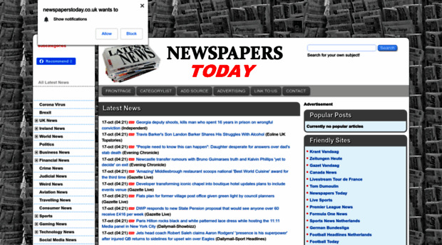 newspaperstoday.co.uk